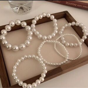 Simulated Imitation Pearl Bracelet – Minimalist Elegance Style